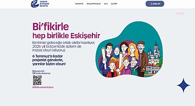 Eskişehir Büyükşehir Belediyesi'nin 'katılımcı bütçe' uygulamasında 10 bin oy kullanıldı