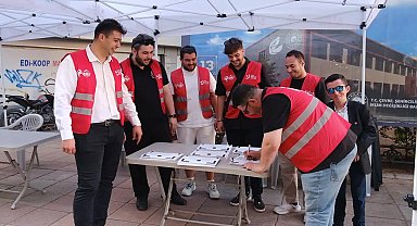 Eskişehir’de CHP'li gençler