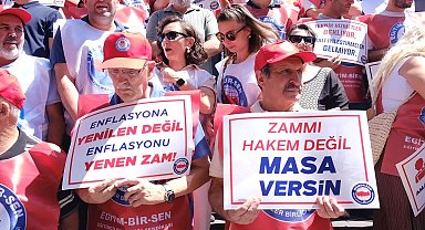 Eskişehir'de Memur-Sen'den hükümetin zam teklifine tepki: