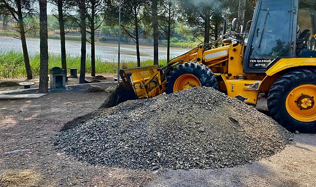 Gemlik Belediyesi'nden Kurtul Piknik Alanı’nda temizlik çalışması