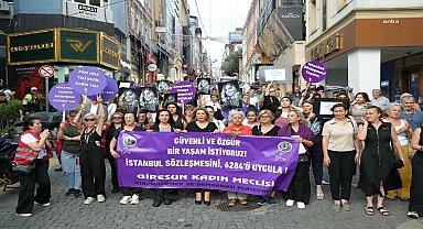 Giresun Kadın Meclisi, Sinem Topaloğlu ve tüm öldürülen kadınlar için yürüdü