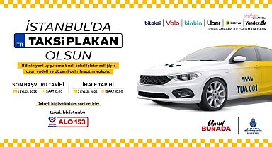İstanbul’da ''uygulama bazlı'' taksi için yeni ihale 2 Eylül’de yapılacak