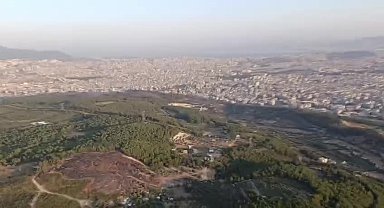İzmir Buca’daki yangın kontrol altına alındı