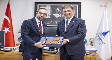 İzmir Büyükşehir Belediye Başkanı Tugay’a Belarus ve Hırvatistan’dan İEF ziyareti