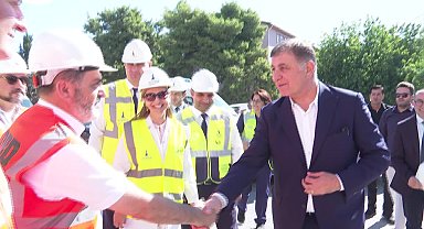 İzmir’in sağlık üssünün yapımı ilerliyor... İzmir Büyükşehir Belediye Başkanı Tugay:
