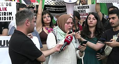 Kadıköy’de Filistin’e destek yürüyüşü... Eylem sonrasında 1 kişi gözaltına alındı