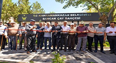  Kahramankazan Belediyesi, Sancak Çay Bahçesi’ni hizmete açtı 