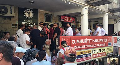 Karadeniz Ereğli’de CHP'nin mahalle delege seçimlerine yoğun ilgi