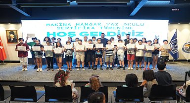 Kartal Bilim Mühendislik ve Teknoloji Merkezi’nde sertifika heyecanı