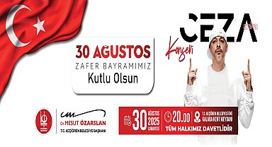 Keçiören’de 30 Ağustos Zafer Bayramı'nda Ceza konser verecek