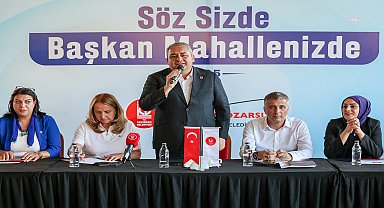 Keçiören'de mahalle buluşmaları devam ediyor