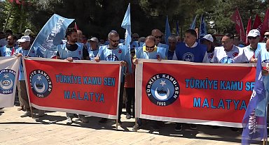 Malatya'da Kamu Sen'den açıklama: