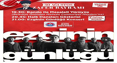 Maltepe'de 30 Ağustos'ta 