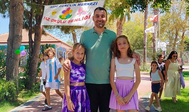 Manavgat’ta Yaz Okulu Şenliği