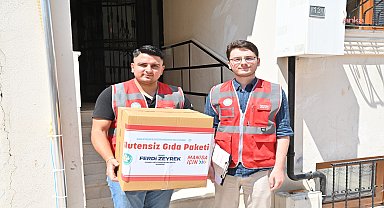 Manisa Büyükşehir Belediyesi'nin çölyak ve fenilketonüri hastalarına gıda desteği sürüyor