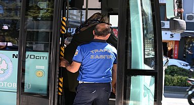Manisa Büyükşehir Belediyesi, toplu ulaşım araçlarında denetimlerini sürdürüyor