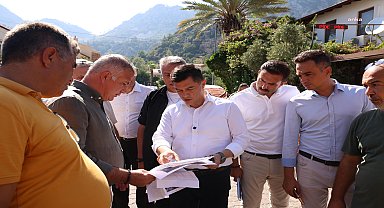 Marmaris Belediye Başkanı Ünlü'den Turunç Mahallesi'ne ziyaret