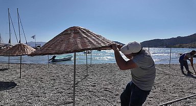 Marmaris Belediyesi’nden Söğüt halk plajında düzenleme