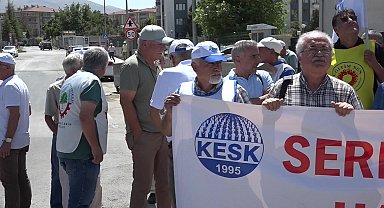 Memurlar iş bırakıyor... KESK üyeleri Malatya'da basın açıklaması yaptı: “İnsanca yaşamaya yetecek ücret istiyoruz”