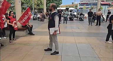 Memurlar iş bıraktı... Sağlıkçılardan Kanuni Sultan Süleyman Hastanesi önünde eylem: “Pandemide balkonlardan alkışlandık, bugün görmezden geliniyoruz”