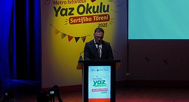 Metro İstanbul Yaz Okulu'nda mezuniyet töreni... İBB Başkanvekili Aslan: Bir çocuk mutluysa, Ekrem İmamoğlu mutlu