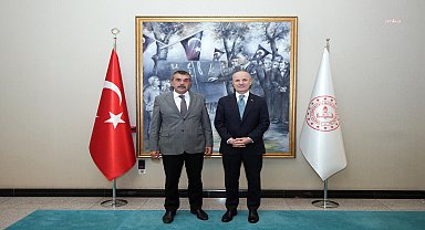 Milli Eğitim Bakanı Yusuf Tekin, YÖK Başkanı Erol Özvar ile bir araya geldi