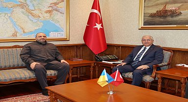 Milli Savunma Bakanı Güler, Ukrayna Milli Güvenlik ve Savunma Konseyi Sekreteri Umerov ile bir araya geldi