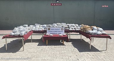 MSB: Van hudut hattında 165 kilogram uyuşturucu madde ele geçirildi
