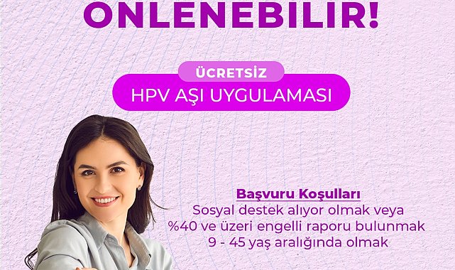 Muğla'da ücretsiz HPV aşısı başvuruları başladı