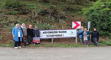 Ordu'da bentonit madeni için alınan 
