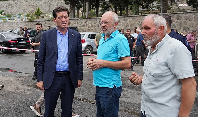 Ortahisar Belediye Başkanı Kaya'dan iş yeri yanan esnafa 'geçmiş olsun' ziyareti