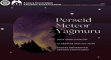 Perseid meteor yağmuru gökyüzünde görsel şölen sunuyor