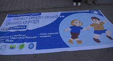 Rize’de 6'ncı Pazar Kültür, Sanat ve Çocuk Şenliği başladı