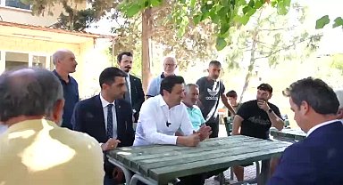 Saadet Partisi Genel Başkanı Arıkan, Geyve'de yangından etkilenen mahalleleri ziyaret etti