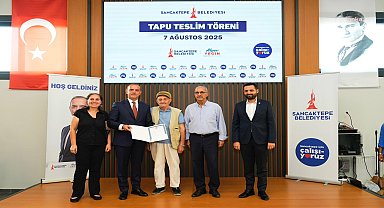 Sancaktepe'de tapular teslim edildi, yeni araçlar hizmete girdi