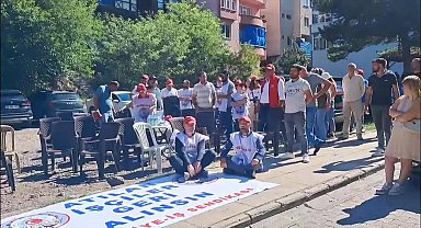 Şavşat’ta mahkeme kararına rağmen işe iadesi yapılmayan 30 belediye işçisinin eylem çadırına polis müdahalesi