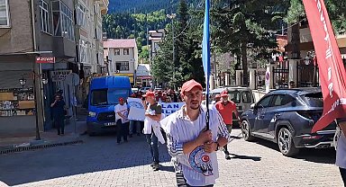 Şavşat’ta mahkeme kararıyla işe iade edilen işçilerin kurduğu çadırı polis kaldırdı