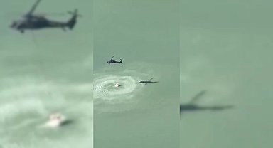 Sinop'taki orman yangınına 4 Jandarma helikopteri müdahale etti