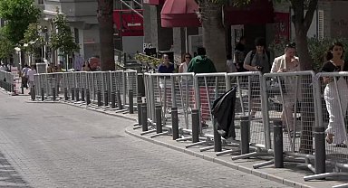 Şişhane metro istasyonunun üç çıkışı Valilik kararıyla işletmeye kapatıldı