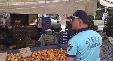 Şişli Belediyesi’nden kaldırım işgallerine ve pazar yerlerine yönelik sıkı denetim