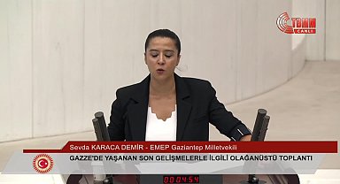 TBMM Genel Kurulu Gazze için olağanüstü toplandı... 