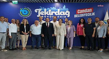 Tekirdağ Büyükşehir Belediyesi'nden afetlere karşı koordinasyon toplantısı