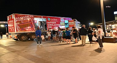 Tekirdağ Büyükşehir Belediyesi'nden deprem bilincine önemli katkı