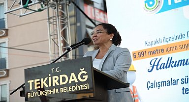 Tekirdağ Büyükşehir Belediyesi'nden Kapaklı'ya önemli altyapı yatırımı