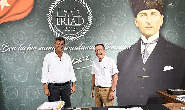 Tepebaşı Belediye Başkanı Ataç'tan Eskişehir Rumeli Sanayici ve İş İnsanları Derneği'ne ziyaret