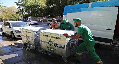 Tertemiz Çankaya için yeni çöp konteynerleri