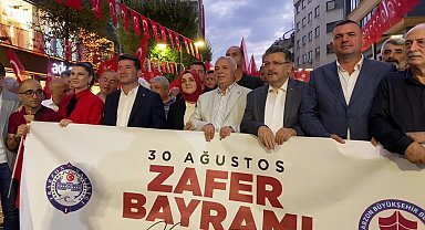 Trabzon'da 30 Ağustos Zafer Bayramı coşkuyla kutlandı