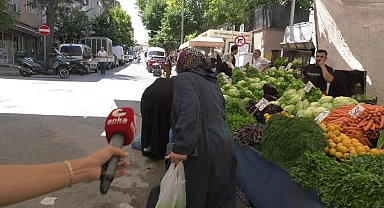 TÜİK'in açıkladığı enflasyon rakamı Unkapanı pazarında vatandaşları inandıramadı...