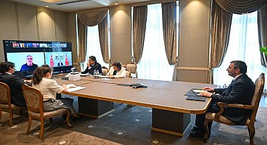 Ukrayna konulu “Gönüllüler Koalisyonu Liderler Toplantısı”na Cumhurbaşkanı Yardımcısı Yılmaz katıldı
