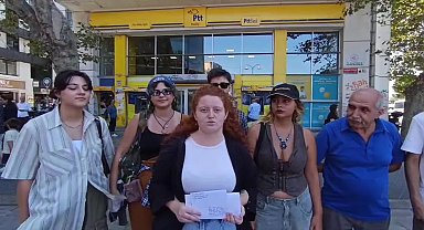 Üniversite öğrencilerinden Tayfun Kahraman’a destek... Yazdıkları mektupları postaya verdiler